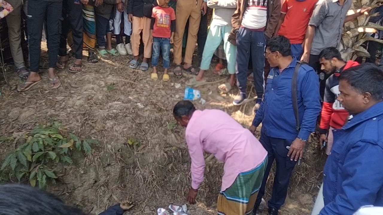 শ্রীপুরে সড়কের পাশে পড়ে ছিল পরিবহন শ্রমিকের মরদেহ