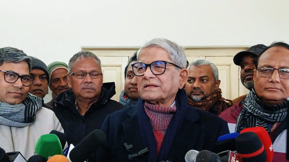 দেশের আইনশৃঙ্খলা পরিস্থিতি নিয়ে অসন্তোষ প্রকাশ করেছেন মির্জা ফখরুল