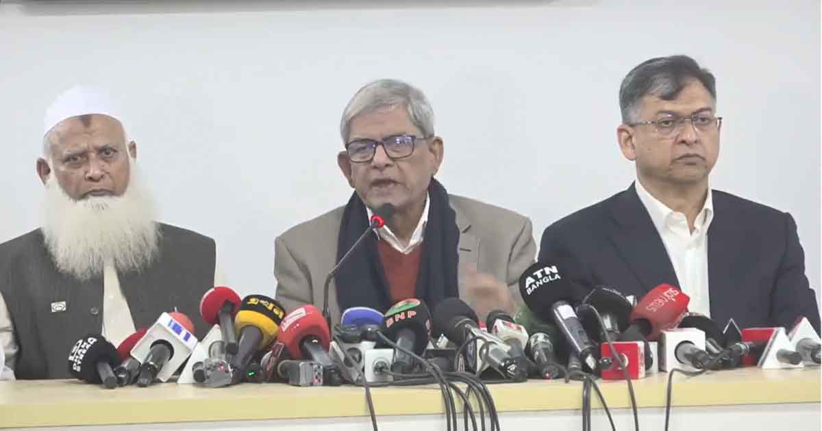 সরকারের ব্যর্থতায় আইনশৃঙ্খলা পরিস্থিতির যথেষ্ট অবনতি হয়েছে