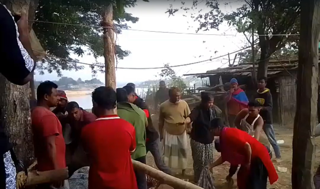 রাঙামাটিতে পৈত্রিক জমি দখলকে কেন্দ্র করে একই পরিবারের ৪ জনকে কুপিয়ে জখম