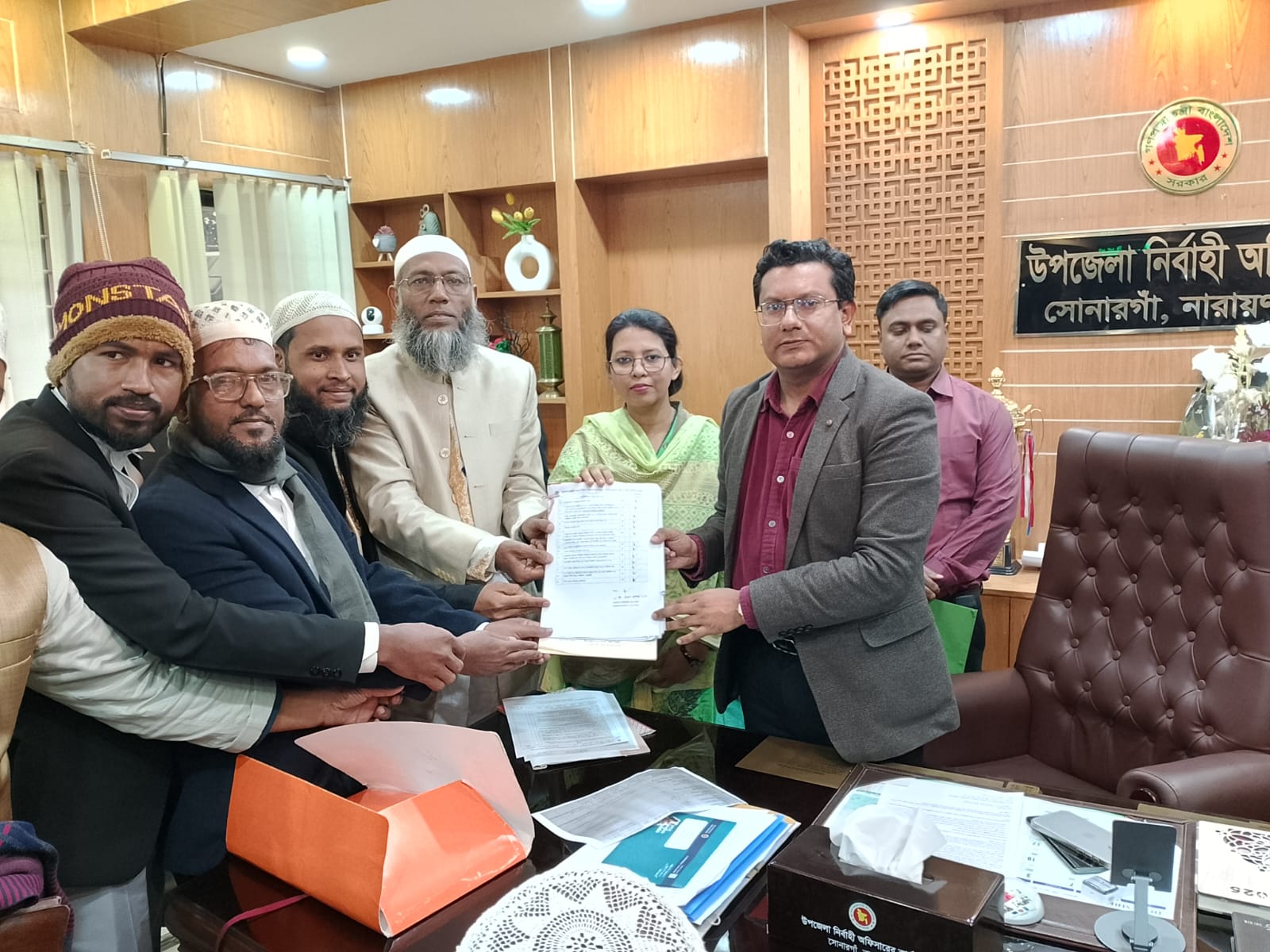 নারায়ণগঞ্জ-৩ আসনে জামায়াত প্রার্থীর মনোনয়ন দাখিল