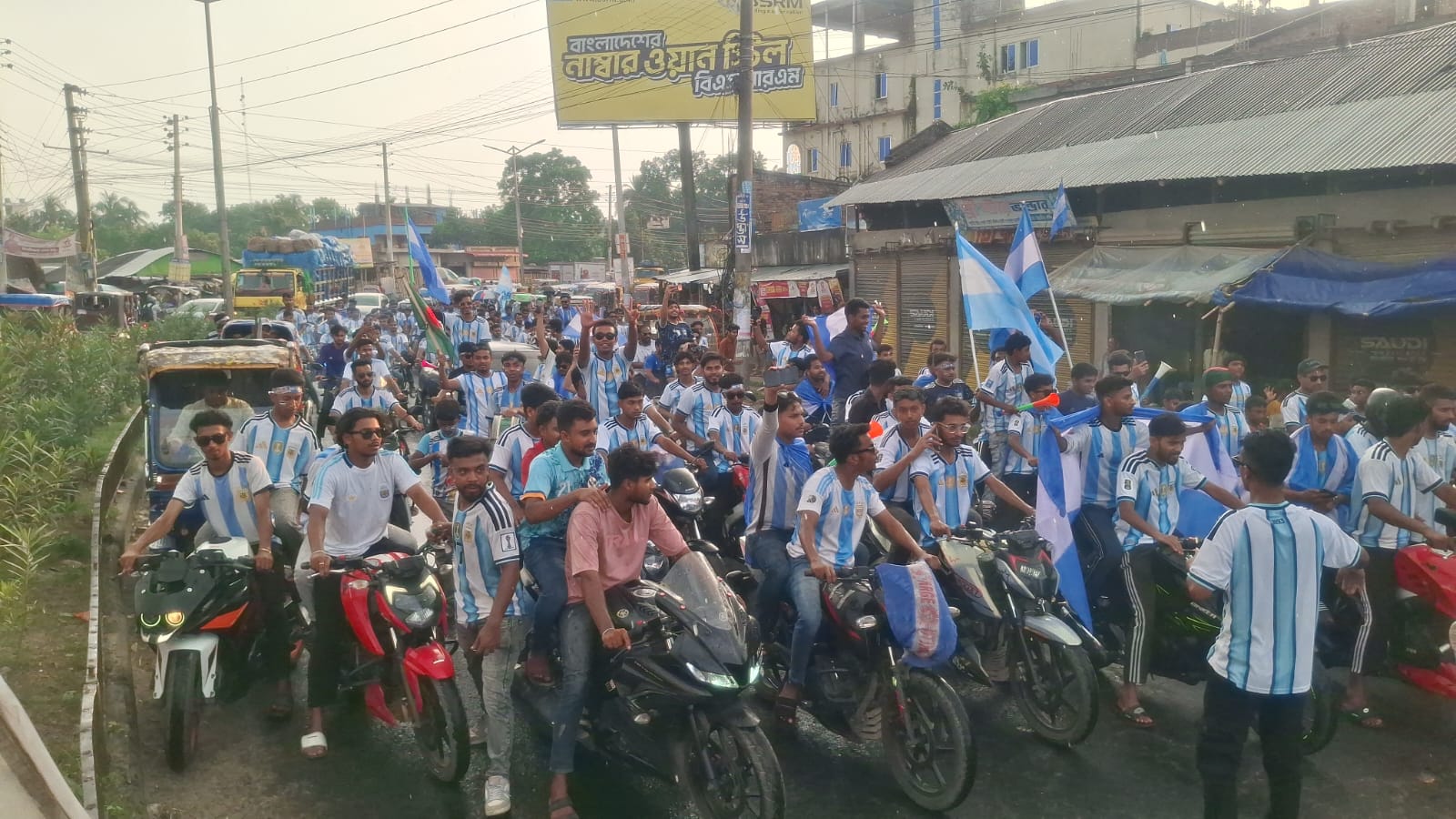 আর্জেন্টিনা ম্যাচ ঘিরে উত্তেজনা
