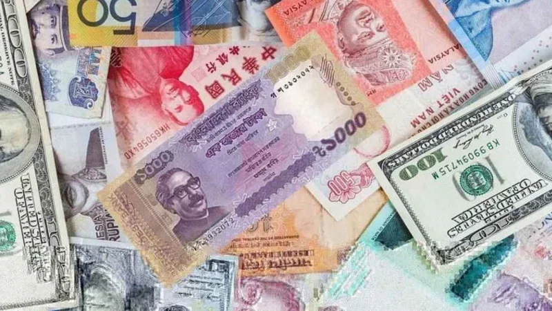 বাংলাদেশি টাকায় আজকের মুদ্রা বিনিময় হার