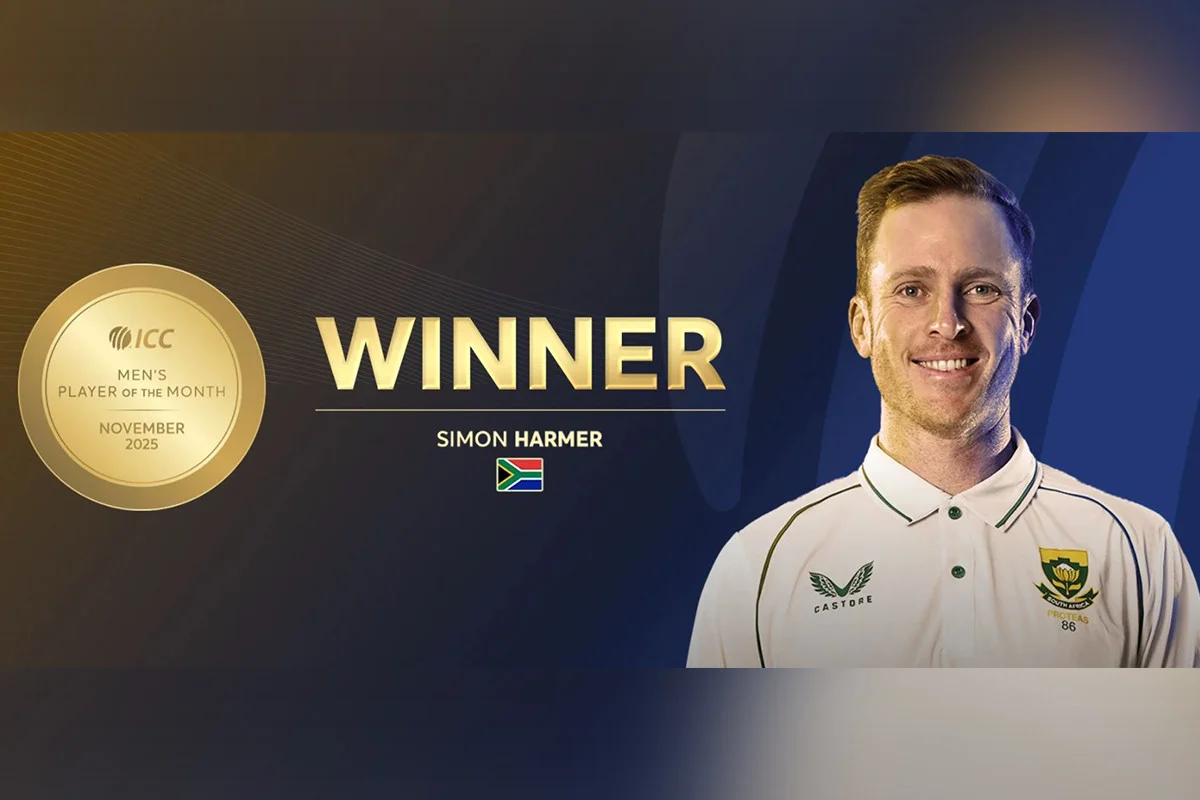 আইসিসির মাসসেরা প্রোটিয়া স্পিনার