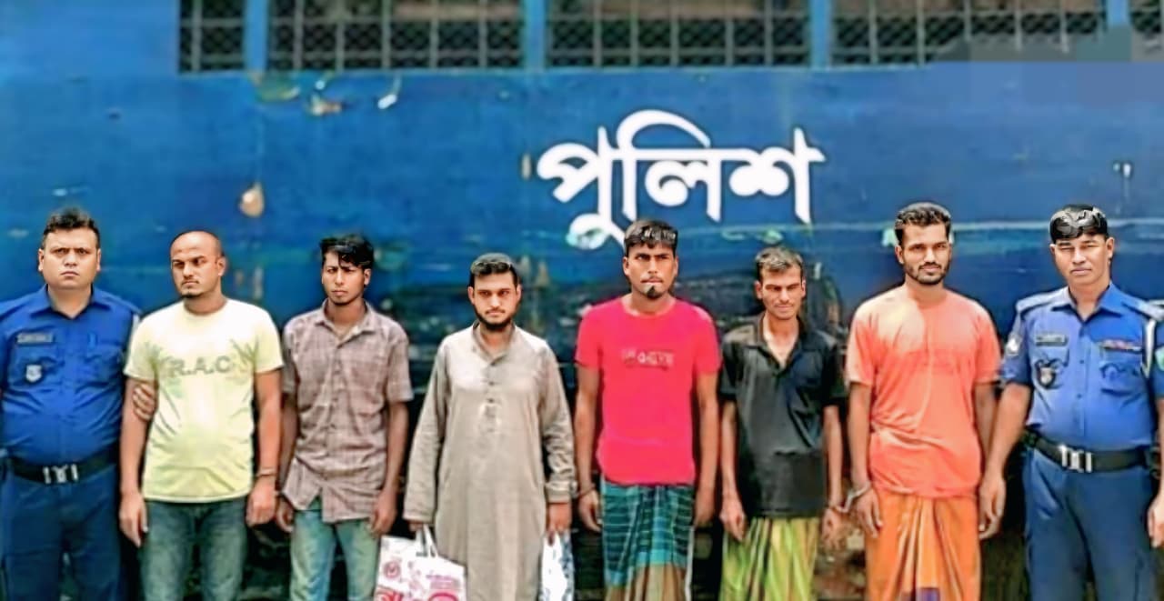 নন্দীগ্রামে ১১০ পিচ ইয়াবাসহ বিভিন্ন মামলায় ৬ জন গ্রেফতার
