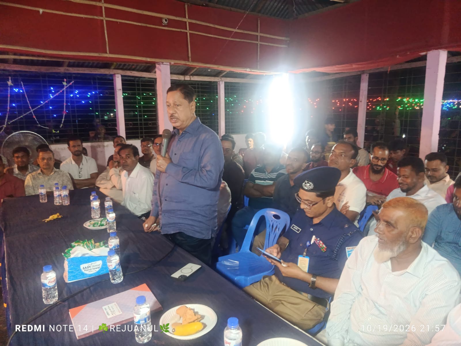পাকুন্দিয়ার হোসেন্দীতে পূজামণ্ডপ পরিদর্শন করলেন সংসদ সদস্য অ্যাডভোকেট মো. জালাল উদ্দিন ।