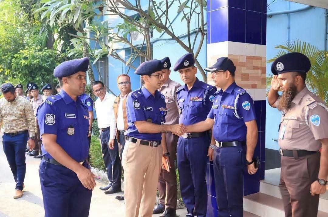 ব্রাহ্মণবাড়িয়ায় নবাগত পুলিশ সুপার হিসেবে যোগদান