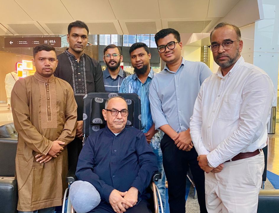 মালয়েশিয়ায় চিকিৎসাধীন মির্জা আব্বাসকে দেখতে এনসিপি ডায়াসপোরা অ্যালায়েন্সের প্রতিনিধিদল