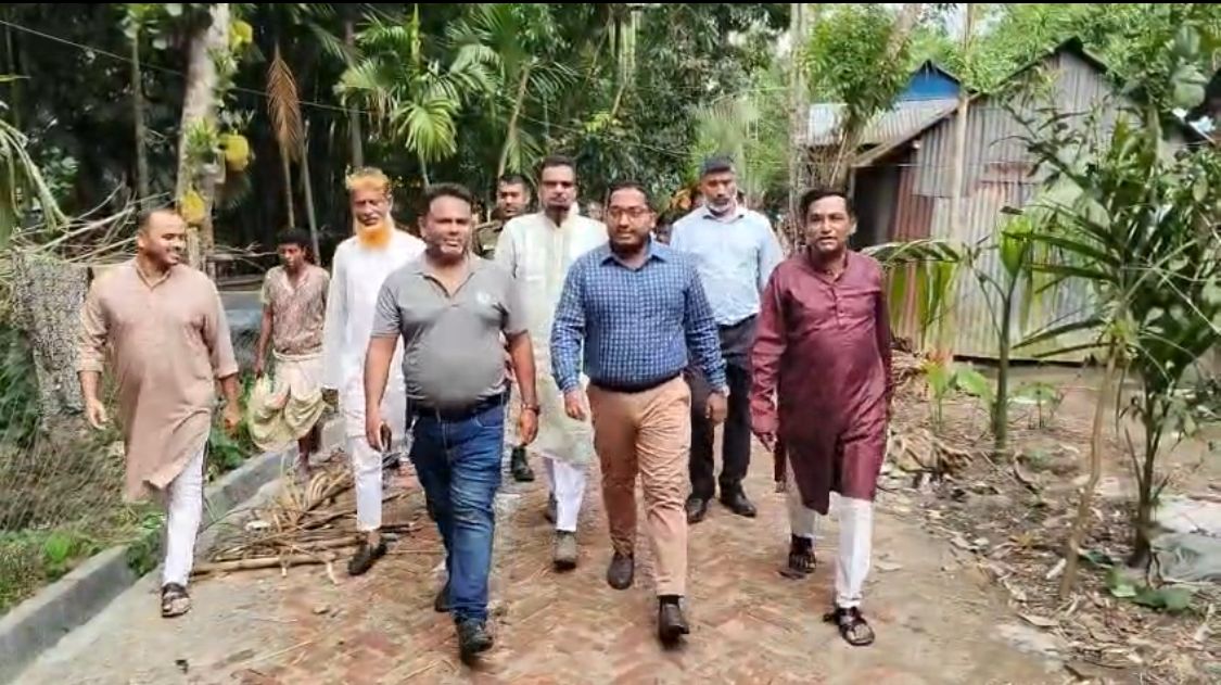 প্রতিদিনের কাগজ-এ সংবাদ প্রকাশের পর ঘটনাস্থল পরিদর্শন করেন উপজেলা নির্বাহী কর্মকর্তা (ইউএনও)