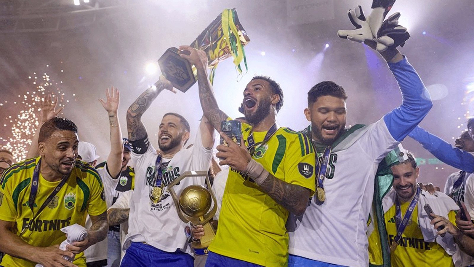 চিলিকে হারিয়ে চ্যাম্পিয়ন ব্রাজিল