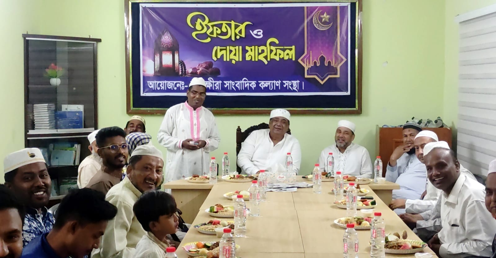 সাতক্ষীরা সাংবাদিক কল‍্যাণ সংস্থা'র আয়োজনে  ইফতার মাহফিল অনুষ্ঠিত