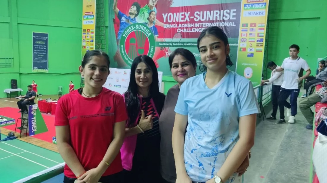 মেয়ের খেলায় মা কোচ