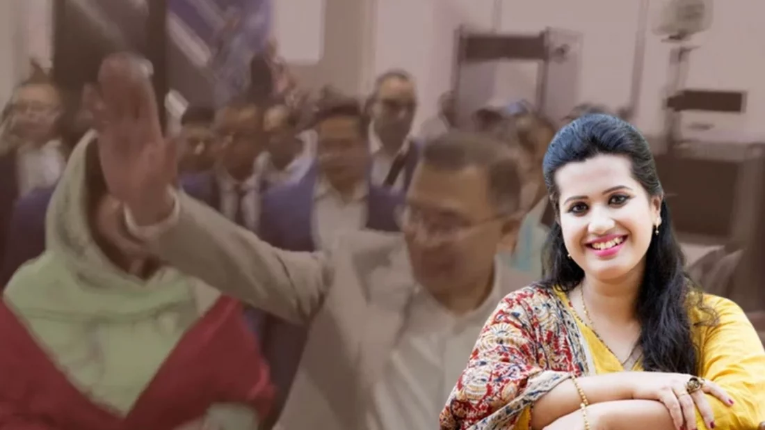 তারেক রহমানের প্রত্যাবর্তনে ন্যান্সির গান ‘নেতা আসছে’