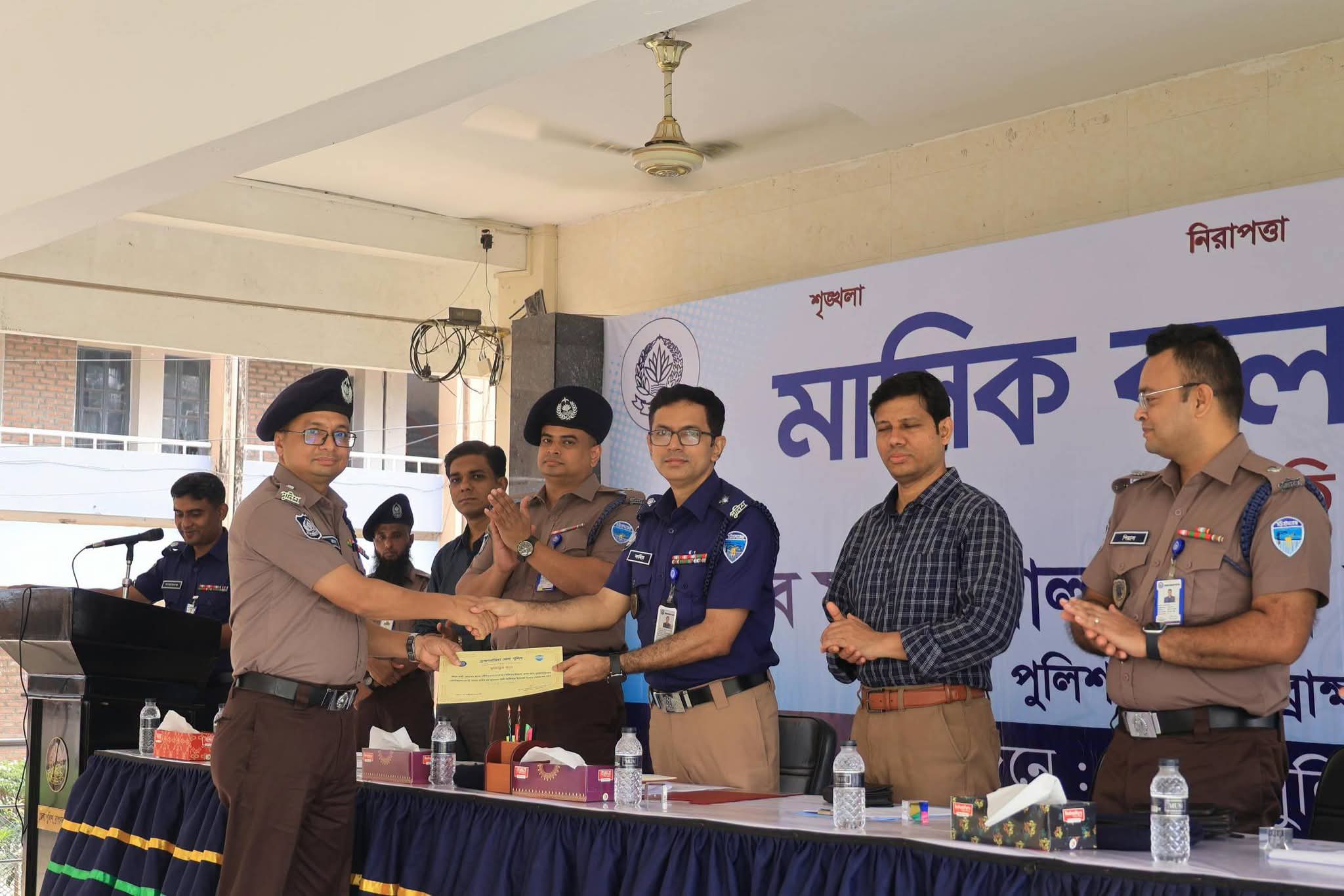 শ্রেষ্ঠ ওসি  আলী মোহাম্মদ রাশেদ