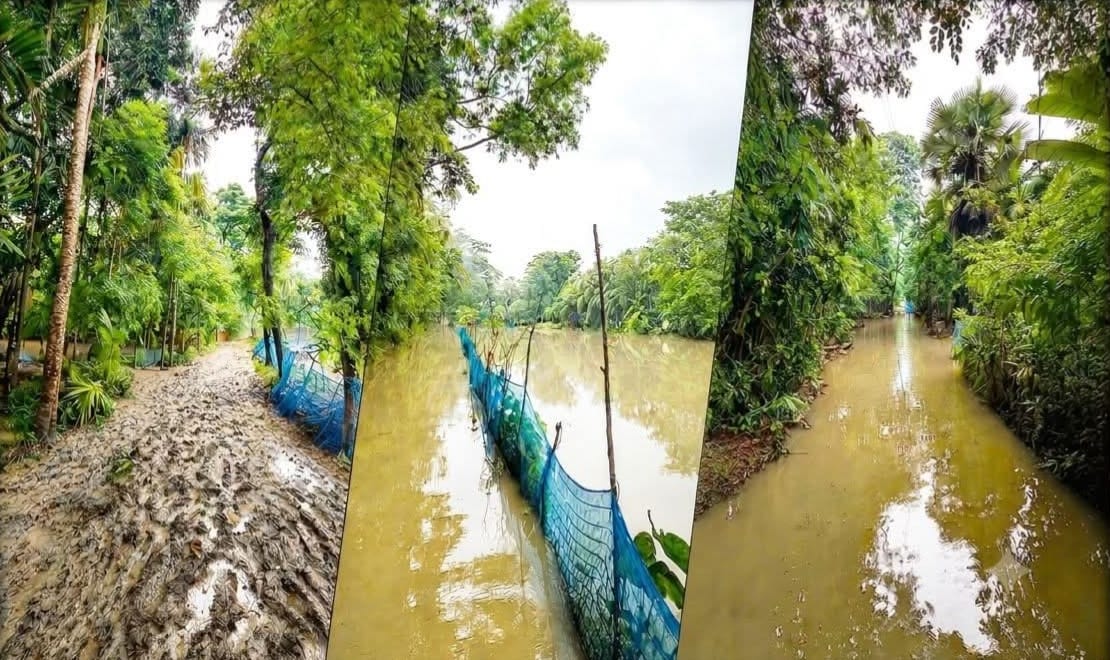 চর নাজিমুদ্দিনের ৮ নম্বর ওয়ার্ডে চরম দুর্ভোগ: কাদা-পানিতে ঝুঁকিপূর্ণ চলাচল, দ্রুত রাস্তা সংস্কারের দাবি