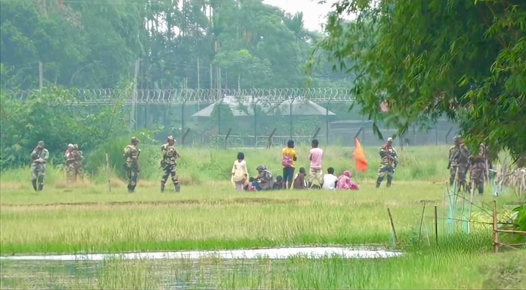 পঞ্চগড় সীমান্তে ১০ জনকে পুশইনের অপচেষ্টা, বিজিবির কঠোর অবস্থানে ব্যর্থ বিএসএফ।