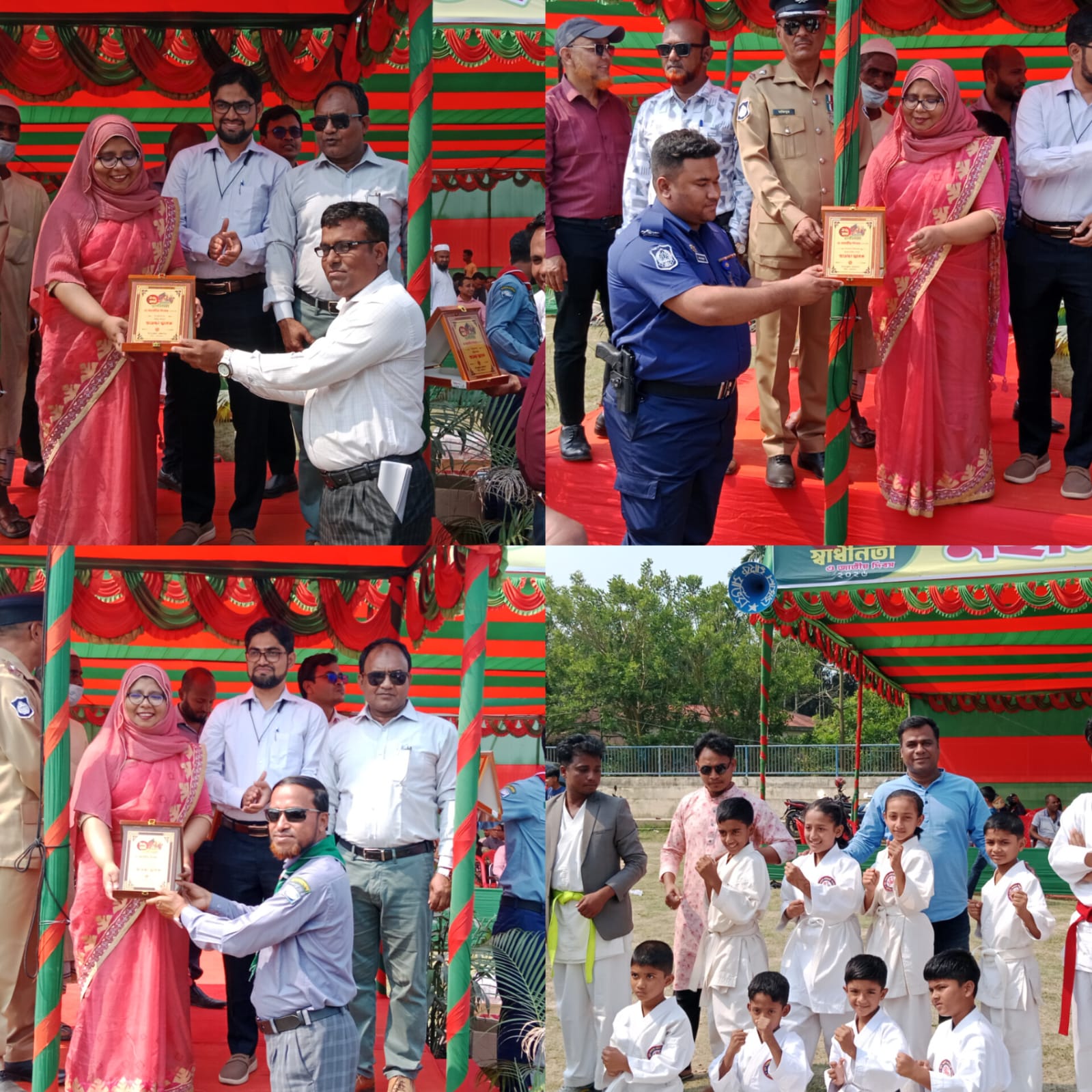 উখিয়ায় যথাযোগ্য মর্যাদা ও উৎসবমুখর পরিবেশে  মহান স্বাধীনতা দিবস উদযাপন।