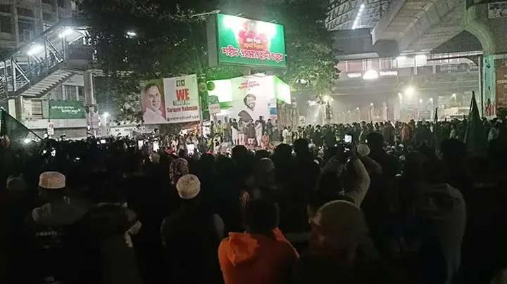 হাদি হত্যার বিচারের দাবিতে শাহবাগ অবরোধের ঘোষণা ইনকিলাব মঞ্চের