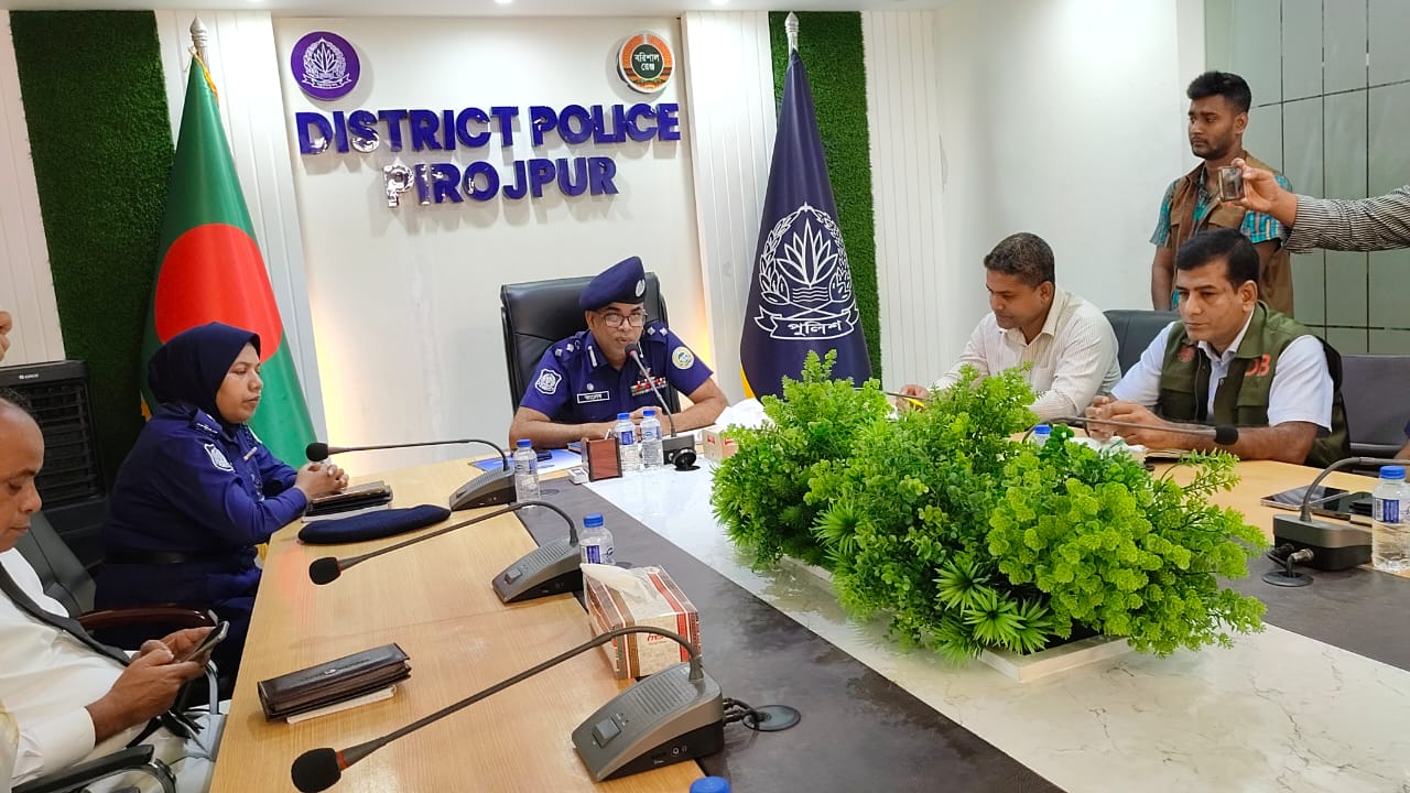 নবাগত পুলিশ সুপারের সাথে সাংবাদিকদের পরিচিতি সভা অনুষ্ঠিত