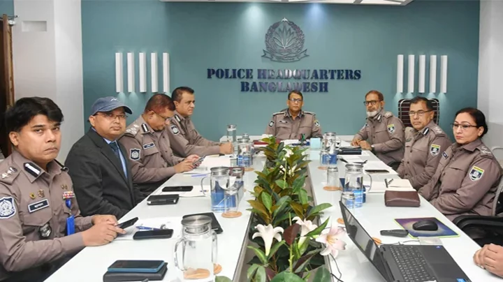 নির্বাচন ঘিরে যে কোনো মূল্যে আইনশৃঙ্খলা নিয়ন্ত্রণে রাখতে হবে: আইজিপি