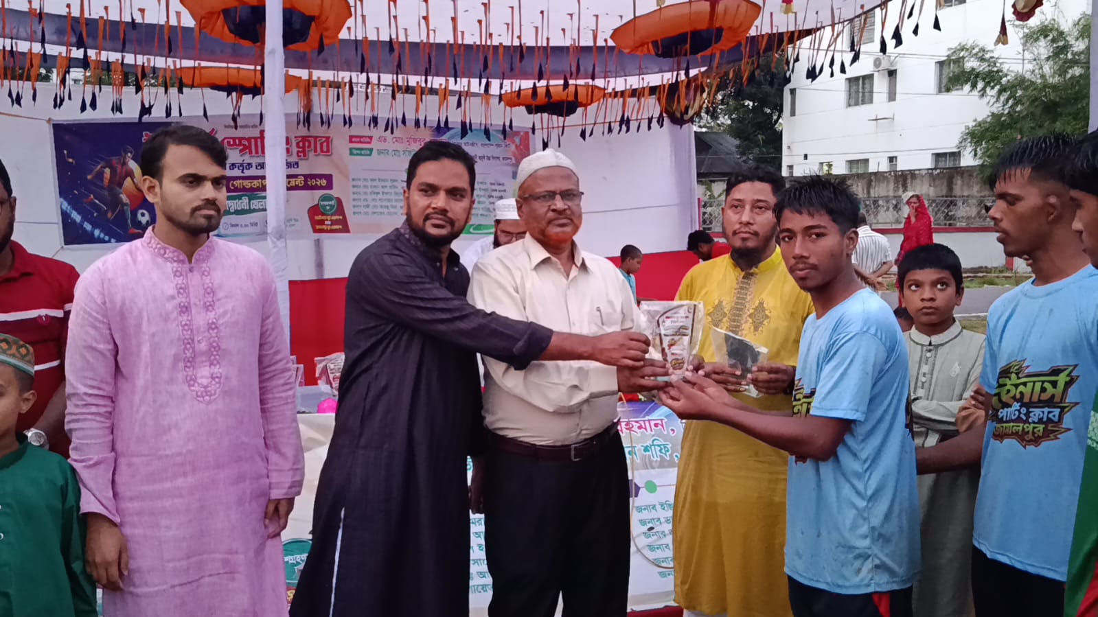 উইনার্স স্পোর্টিং ক্লাবের আন্তঃ জেলা যুব গোল্ডকাপ টুর্নামেন্টের উদ্বোধন