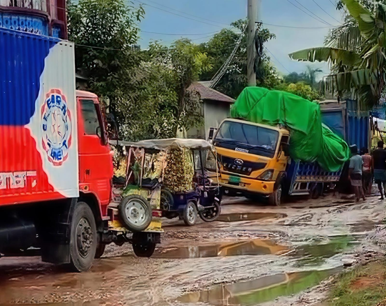 কালীগঞ্জে ৬ কোটির সড়ক খুঁড়ে উধাও ঠিকাদার: চার কিলোমিটার পথ এখন ভোগান্তির পরীক্ষাক্ষেত্র কালীগঞ্জে ৬ কোটির সড়ক খুঁড়ে উধাও ঠিকাদার: চার কিলোমিটার পথ এখন ভোগান্তির পরীক্ষাক্ষেত্র