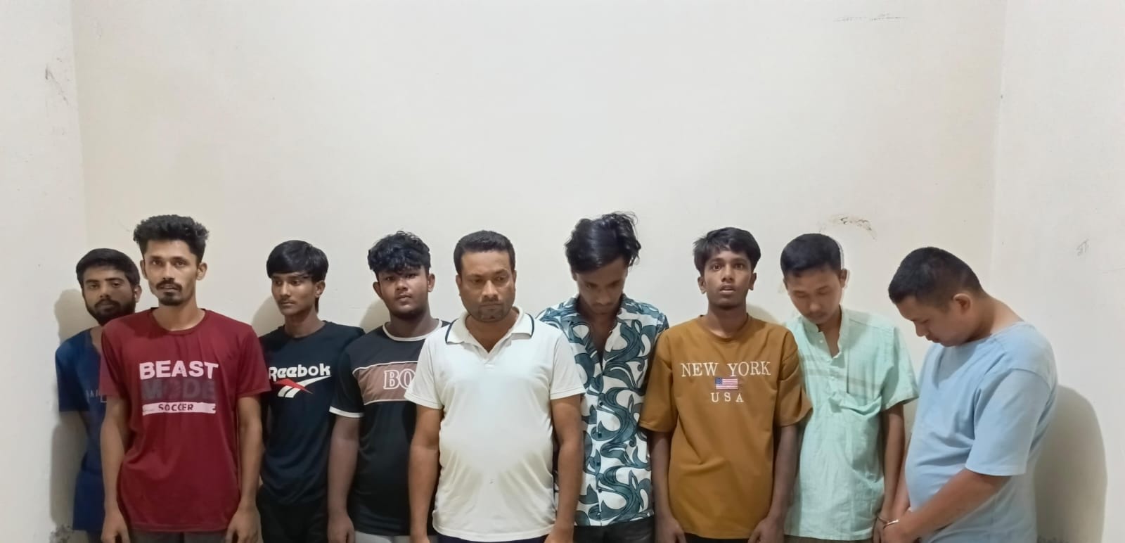 রাঙামাটিতে পুলিশের বিশেষ অভিযানে ৯ জন আটক