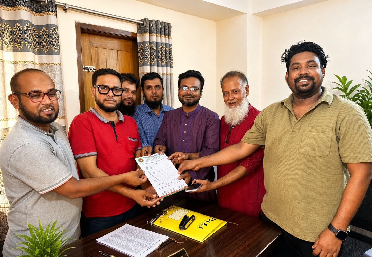 এসএসপি নির্বাচনে সভাপতি পদে প্রার্থী গোলাম ফারুক মজনু