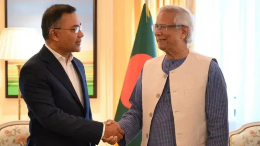 বিকেলে প্রধান উপদেষ্টার সঙ্গে বৈঠক তারেক রহমানের