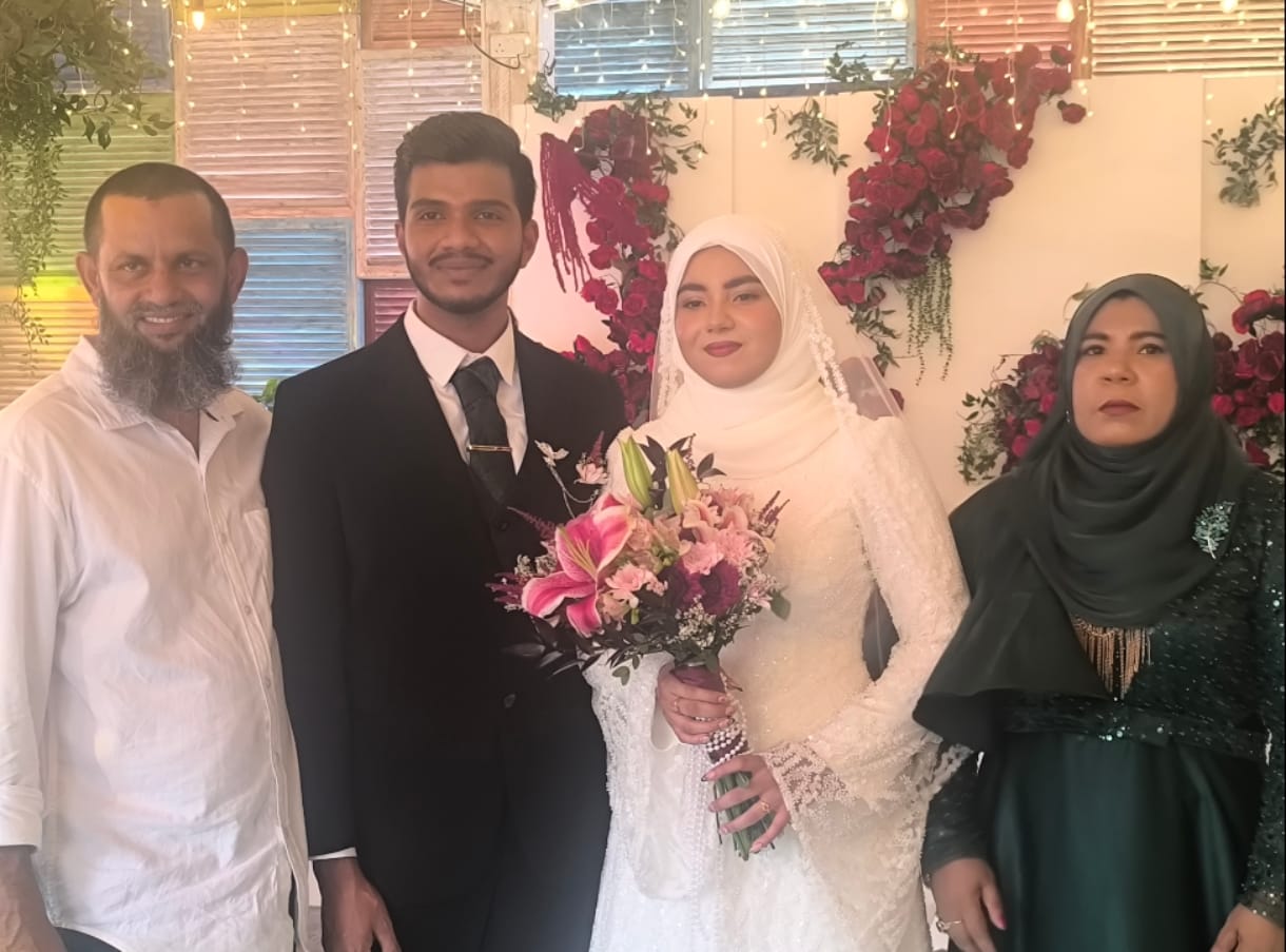 বাংলাদেশি বংশোদ্ভূত তরুণীকে জীবনসঙ্গী হিসেবে বেছে নিলেন মালদ্বীপের যুবক
