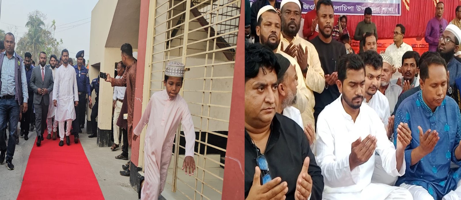 প্রতিমন্ত্রী হয়ে নিজ এলাকায় নুরুল হক