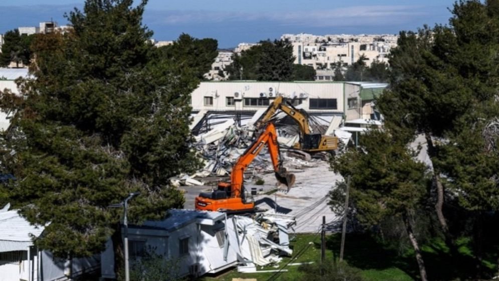 জেরুজালেমে জাতিসংঘ সংস্থার সদর দপ্তর গুঁড়িয়ে দিলো ইসরাইল