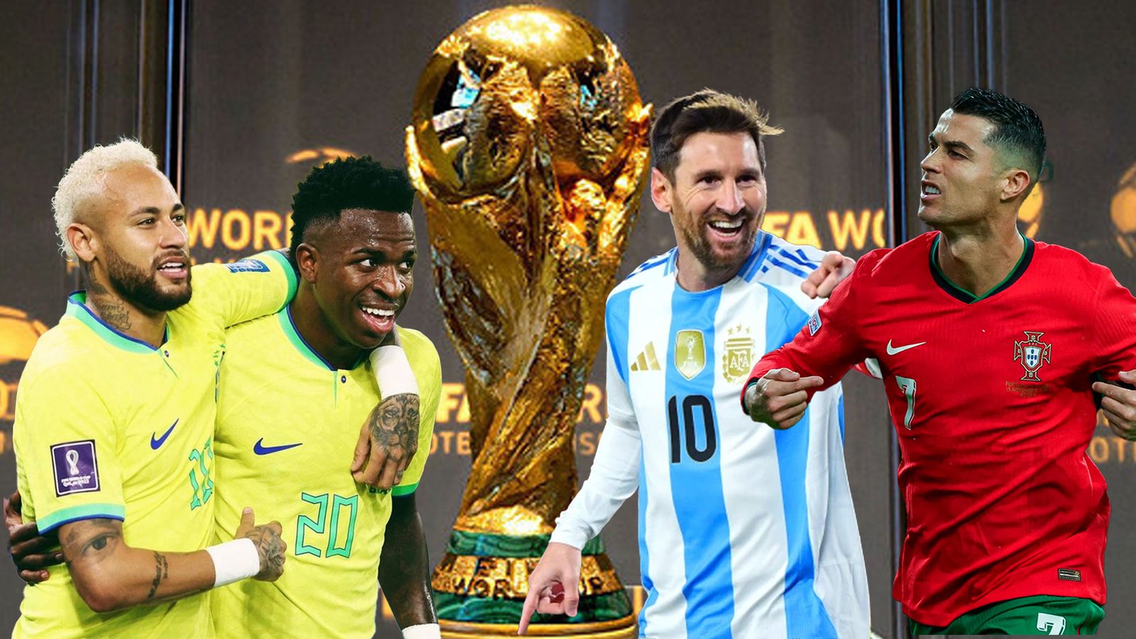 এক নজরে বিশ্বকাপে ব্রাজিল, আর্জেন্টিনা ও পর্তুগাল ম্যাচের সূচি