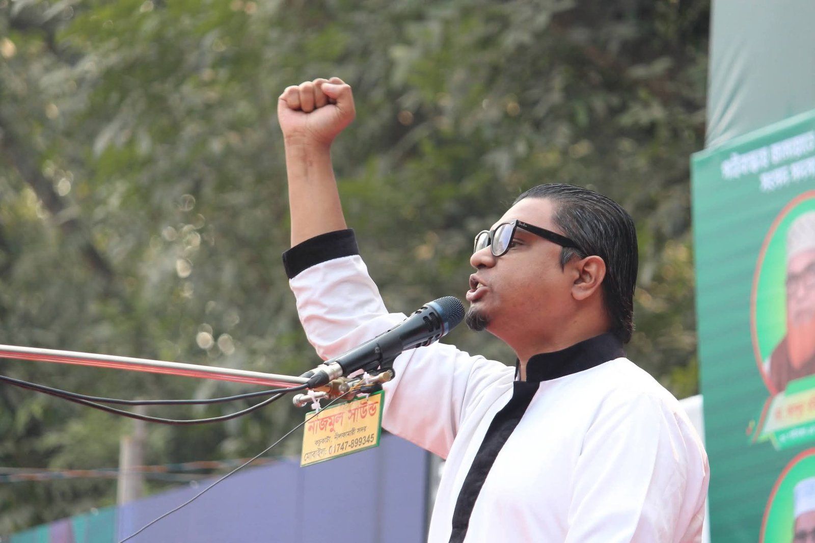 গাই গরু বাঁধার দড়ি দিয়ে এবার চাঁদাবাজদের বাঁধতে হবে: রাশেদ প্রধান