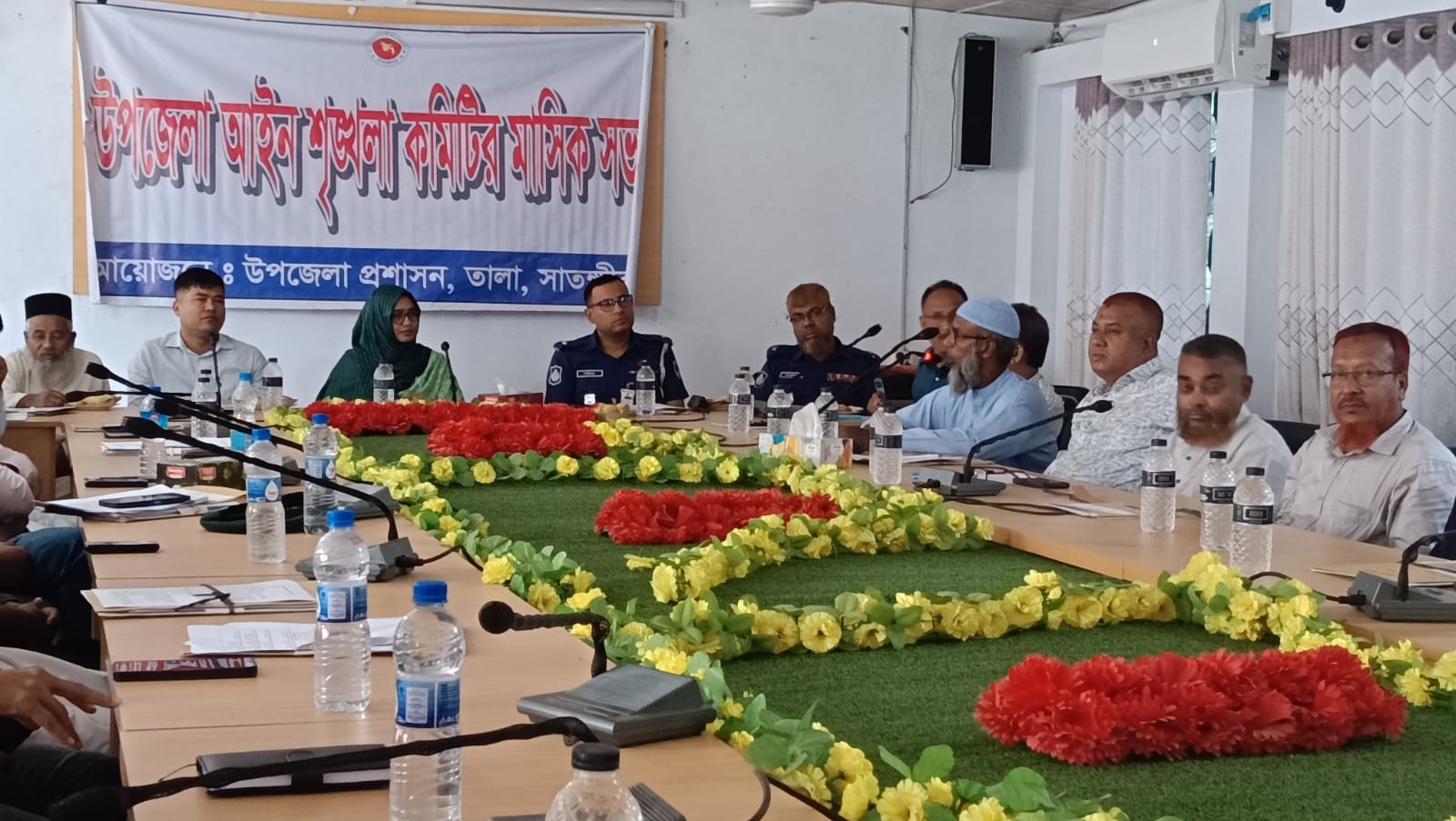 তালায় আইনশৃঙ্খলা কমিটির মাসিক সভা অনুষ্ঠিত
