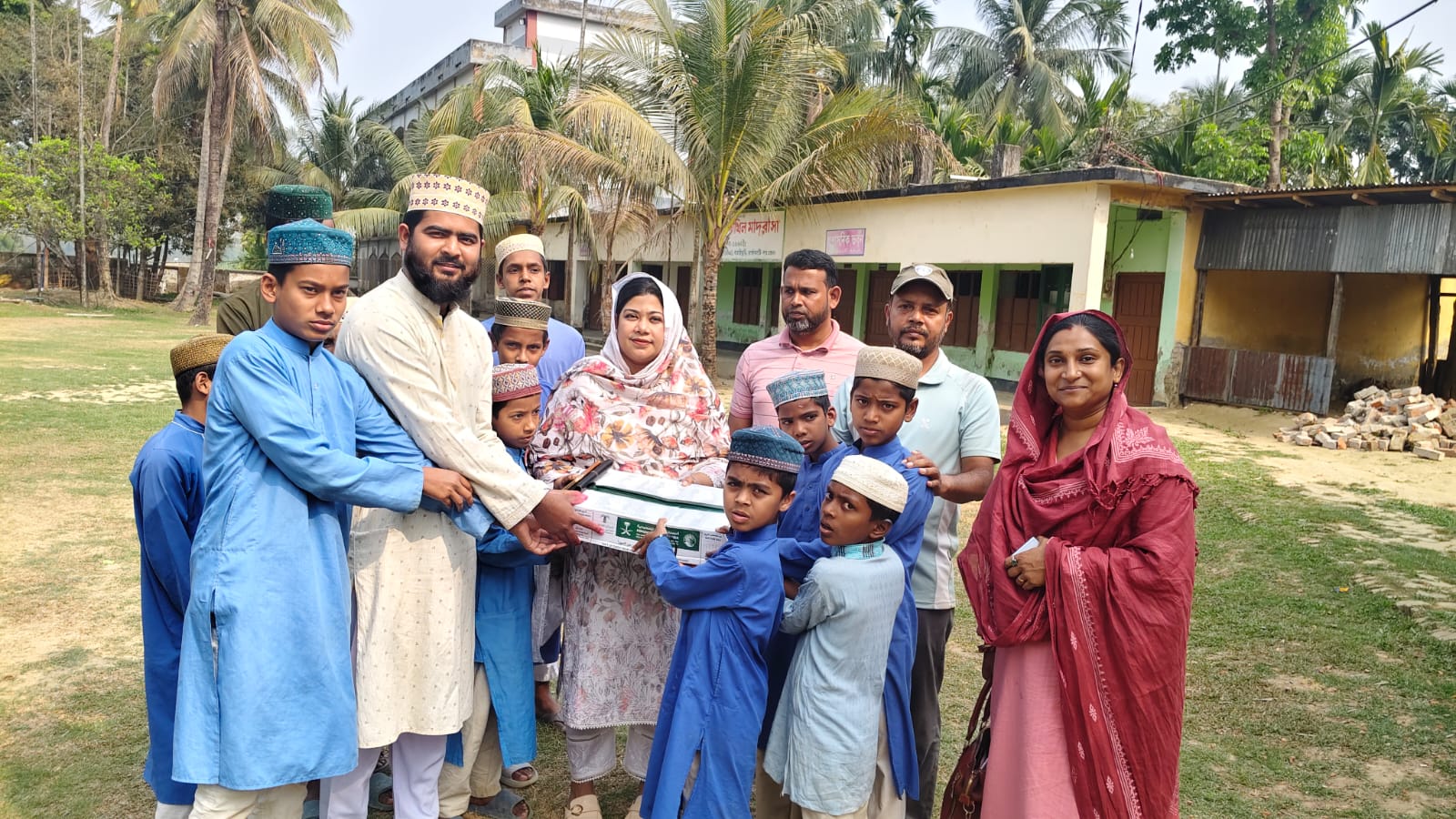 বাঘাইছড়িতে এতিম ও হাফেজদের মাঝে উপজেলা প্রশাসনের খাদ্যসামগ্রী বিতরণ