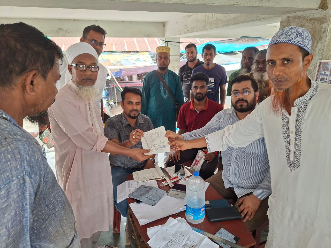 শ্যামনগর বাজারে অন-দ্য-স্পট সেবা