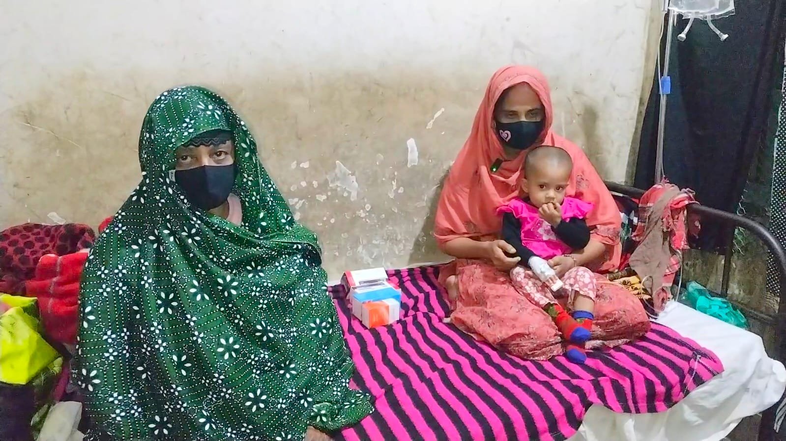 হাসপাতালে ভর্তি শহীদ রিটনের শিশু সন্তান,  অর্থাভাবে থেমে গেছে চিকিৎসা