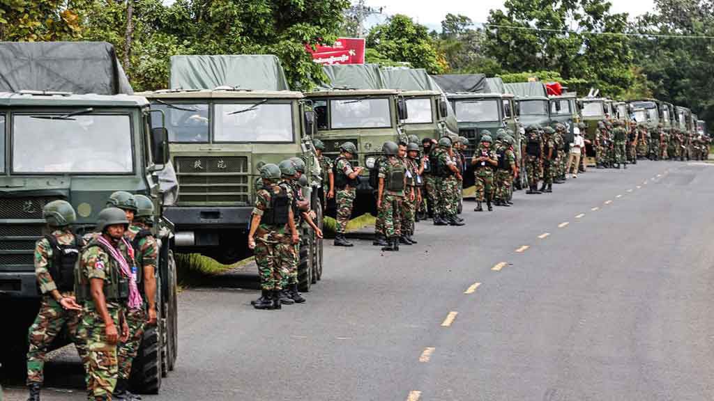 সীমান্তবর্তী কয়েকটি জেলায় সামরিক আইন জারি করলো থাইল্যান্ড