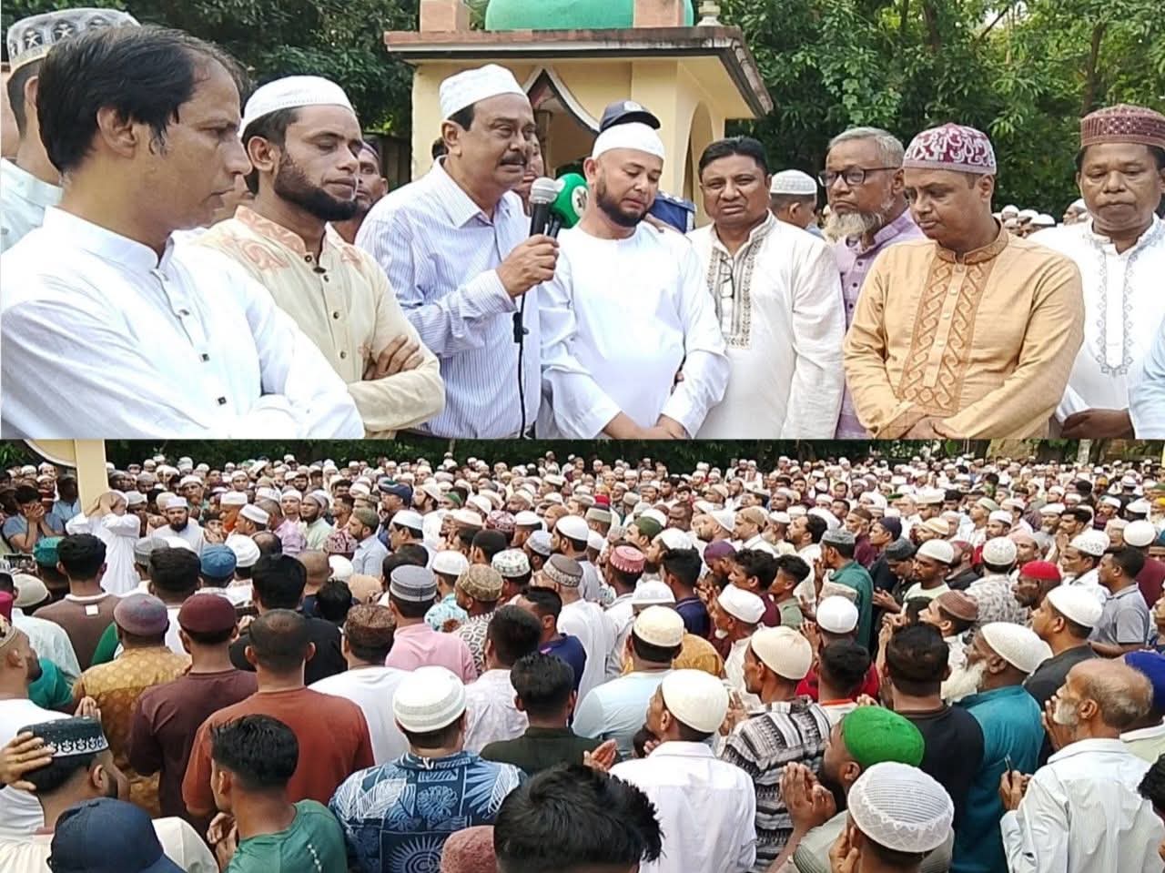 ছাতকে স'ড়ক দুর্ঘ'টনা'য় নি'হ'ত  শাহেদ মিয়ার দা'ফ'ন সম্প'ন্ন