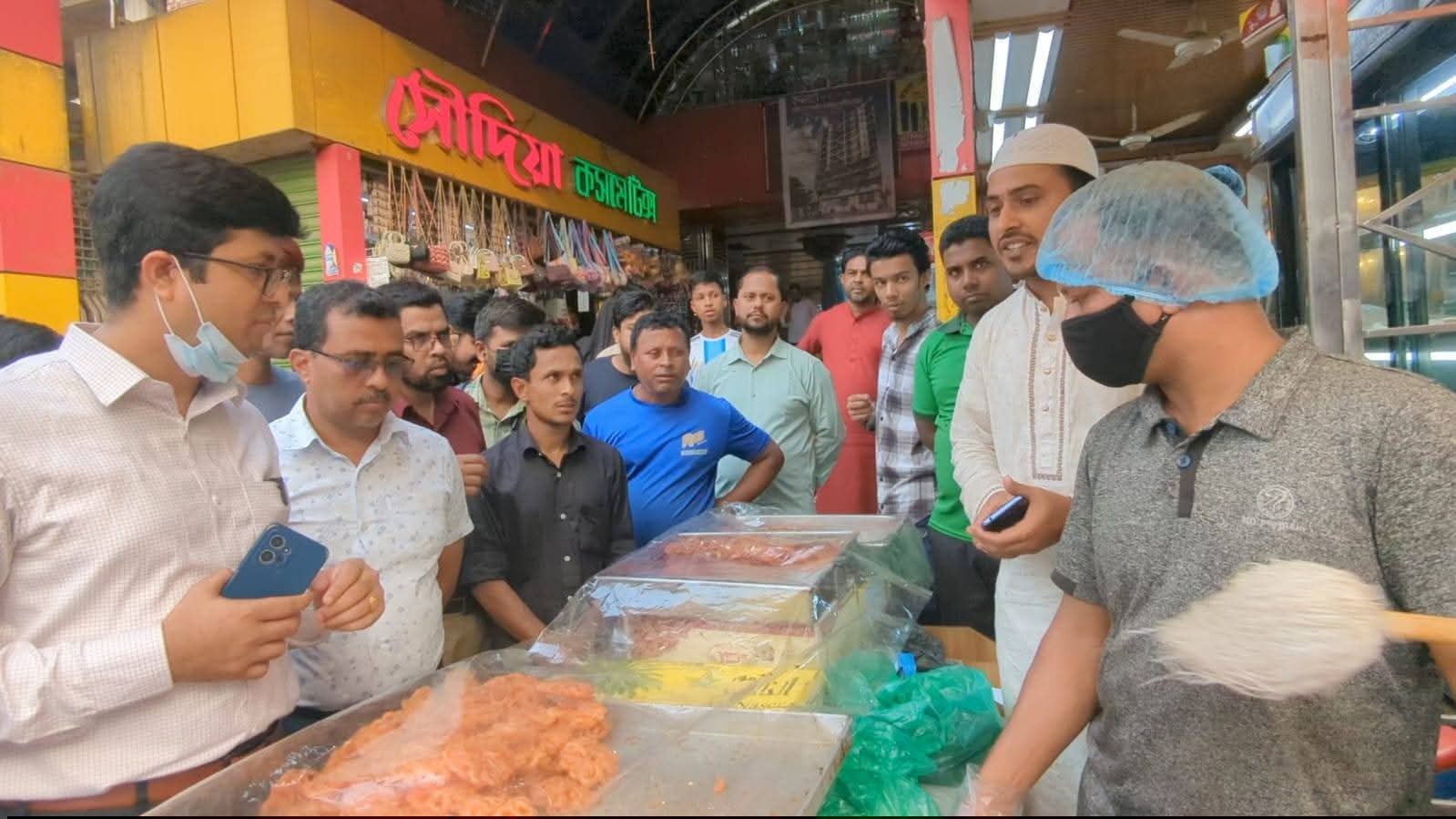 কসবা উপজেলা প্রশাসনের  বাজার মনিটরিং করা হয়