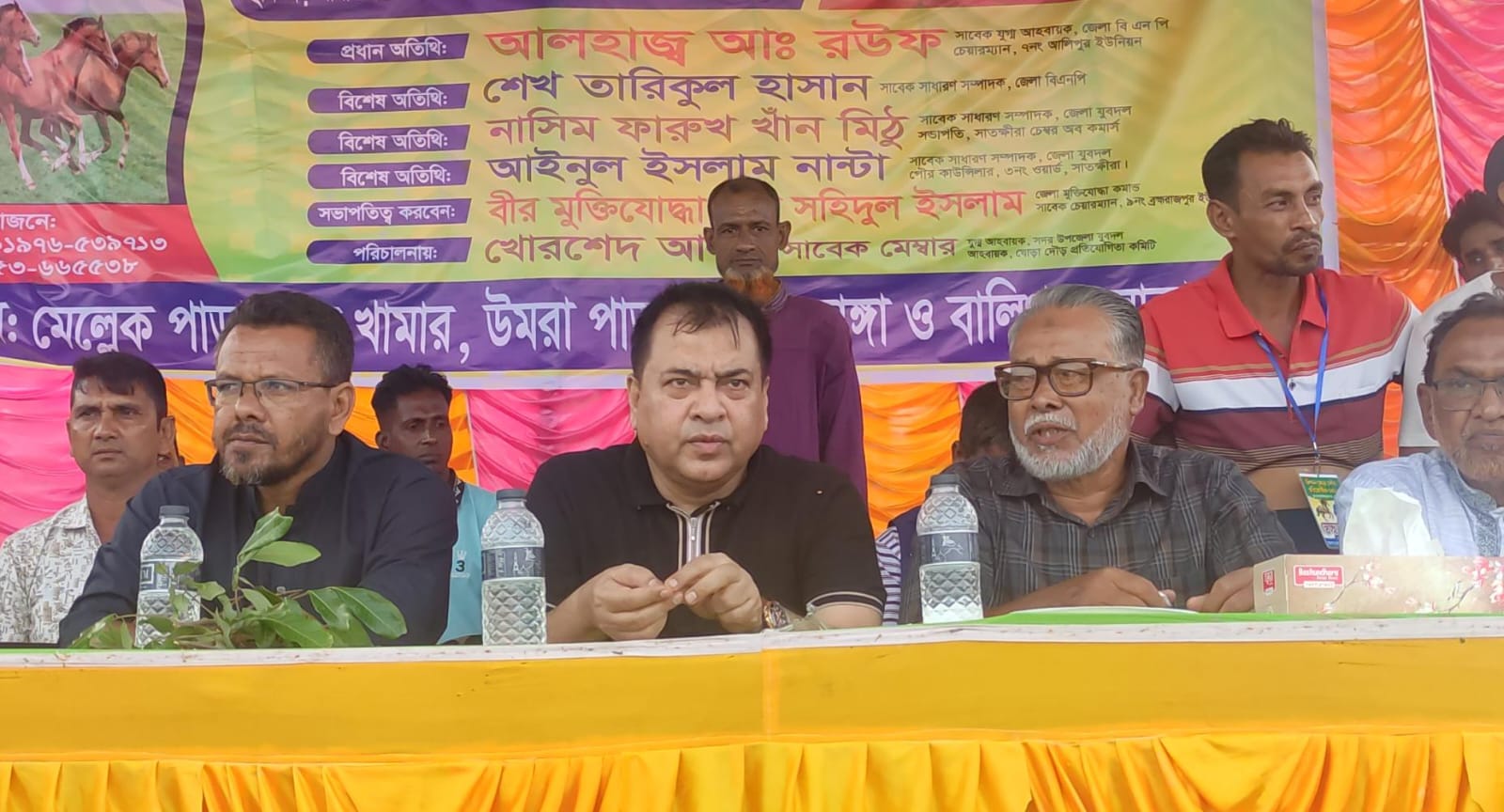হারিয়ে যাওয়া গ্রামীণ ঐতিহ্য রক্ষায়,সাতক্ষীরায় চেলারবিলে জমজমাট ঘোড়া দৌড় প্রতিযোগিতা