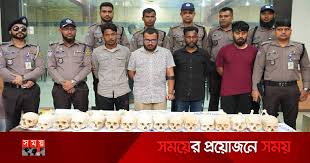রাজধানীতে ৪৭টি মাথার খুলি উদ্ধার ঘটনায় চাঞ্চল্যকর তথ্য দিলো পুলিশ