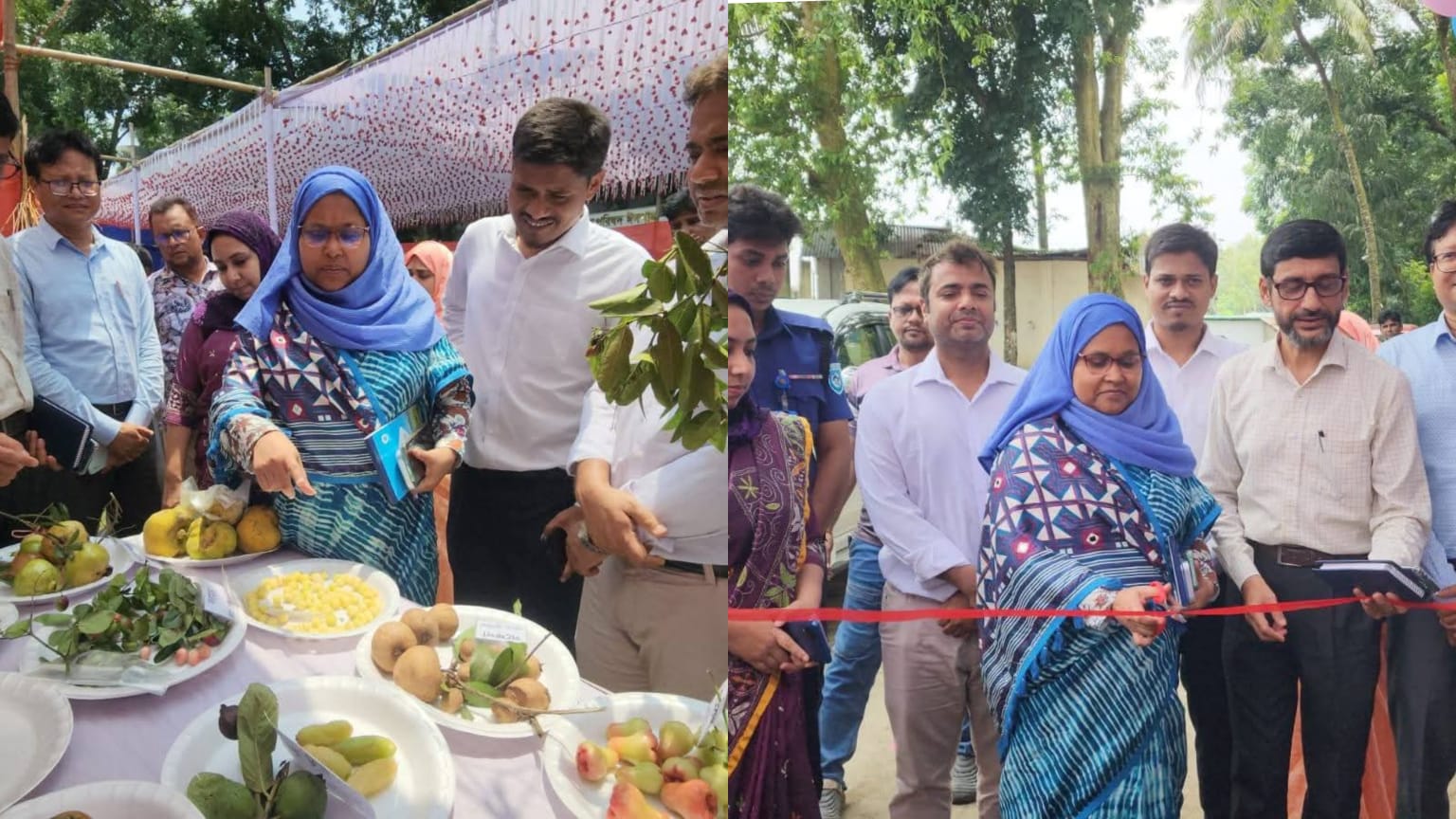 পঞ্চগড়ে শুরু জাতীয় ফল মেলা-২০২৬, দেশীয় ফলের উৎপাদন ও ব্যবহারে গুরুত্বারোপ।