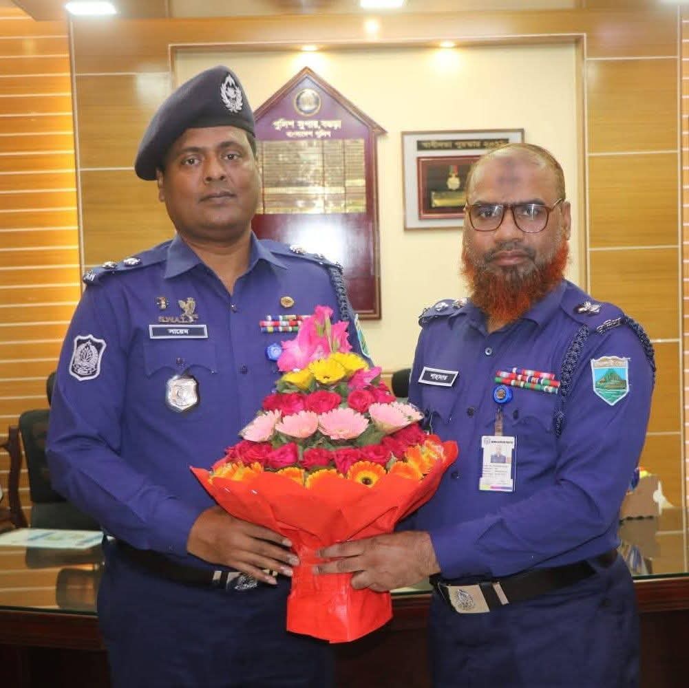 বগুড়ার নতুন পুলিশ সুপার হিসেবে যোগ দিলেন মির্জা সায়েম মাহমুদ