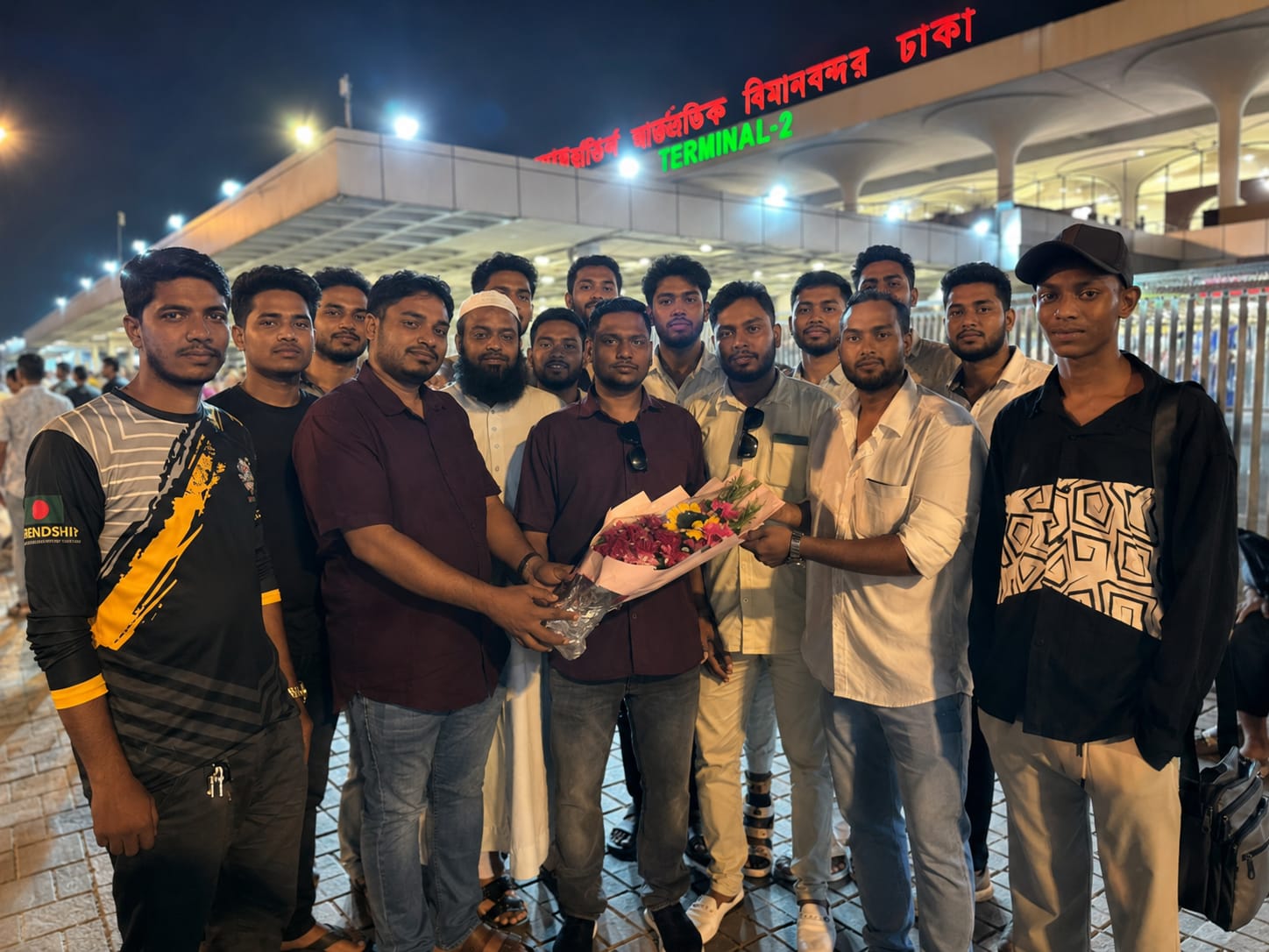 ফুলেল শুভেচ্ছায় সিক্ত এসএসপি’র আন্তর্জাতিক বিষয়ক সম্পাদক
