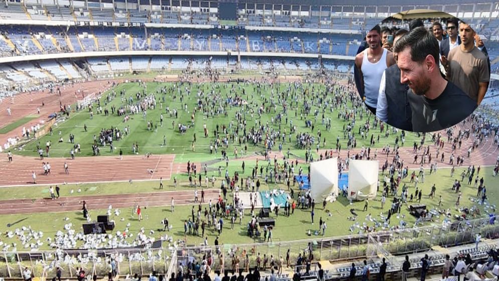 মেসি উন্মাদনায় কলকাতায় চরম বিশৃঙ্খলা