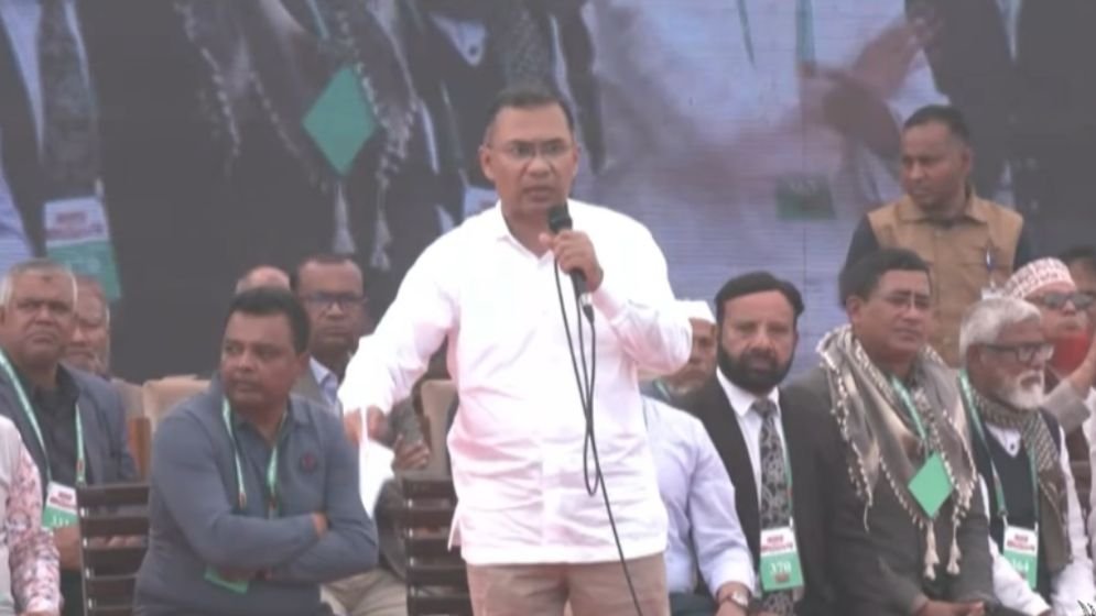 বিএনপি নেতাকর্মীদের প্রথম ও শেষ ঠিকানা বাংলাদেশ: তারেক রহমান